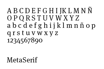 MetaSerif