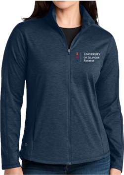 Eddie Bauer Women&rsquo;s Navy Heather  Adventurer Full-Zip Jacket