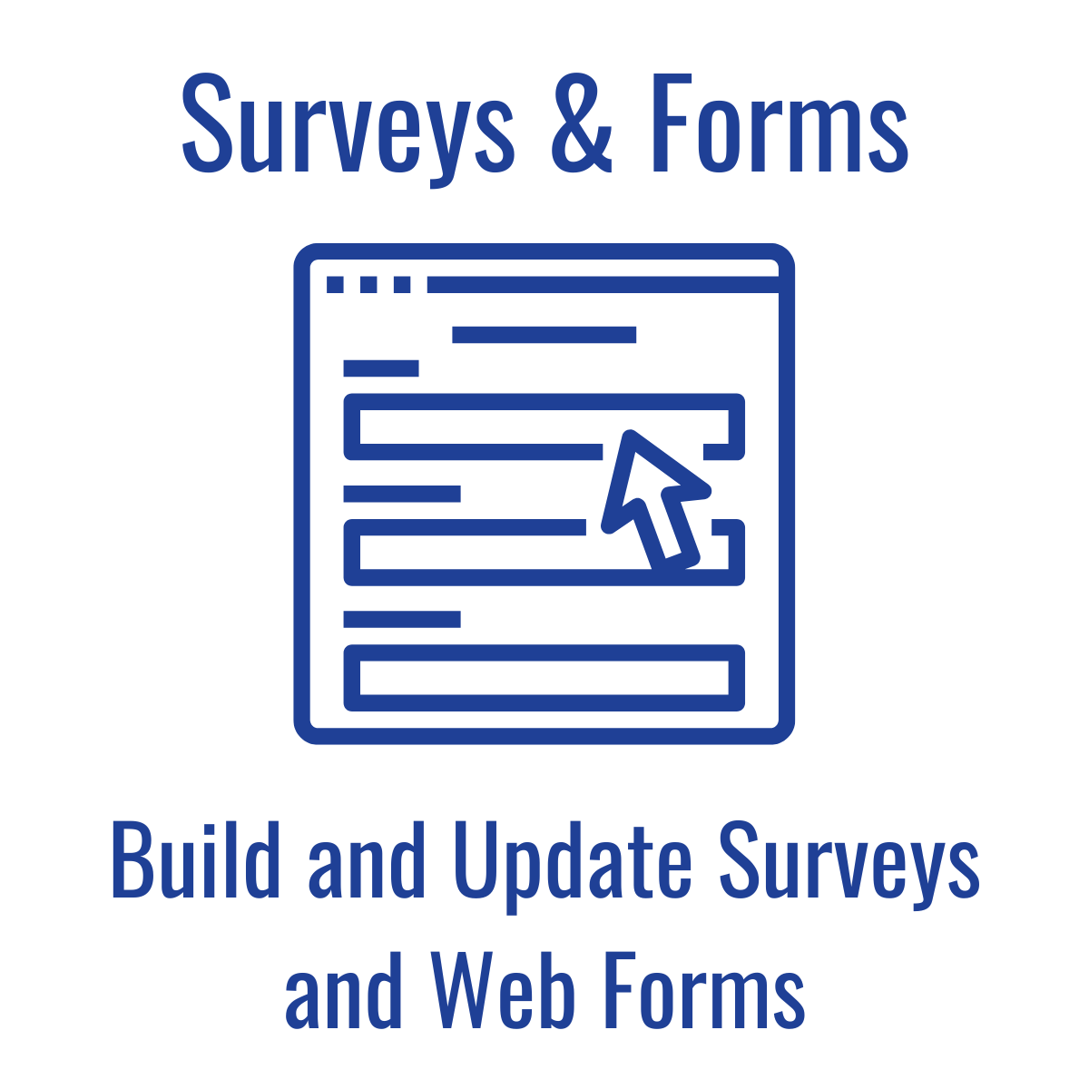 Surveys & Forms