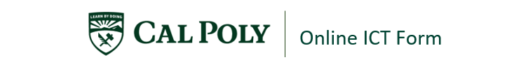 Cal-Poly-ATI-Online-ICT-Form-Banner