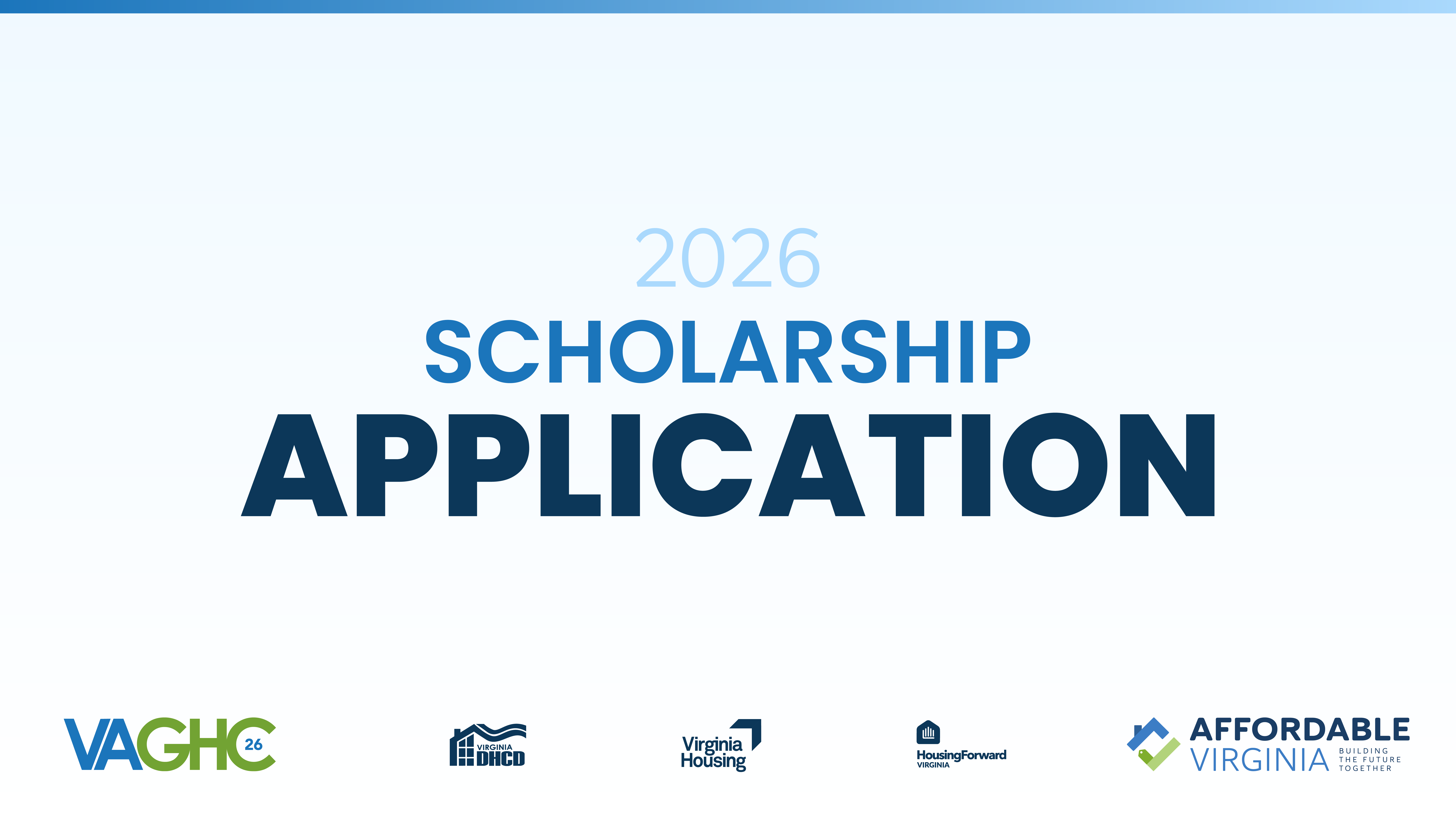 2026 VAGHC Scholarship Application