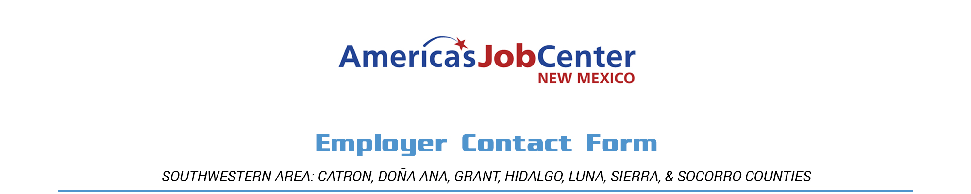 Employer Contact Form