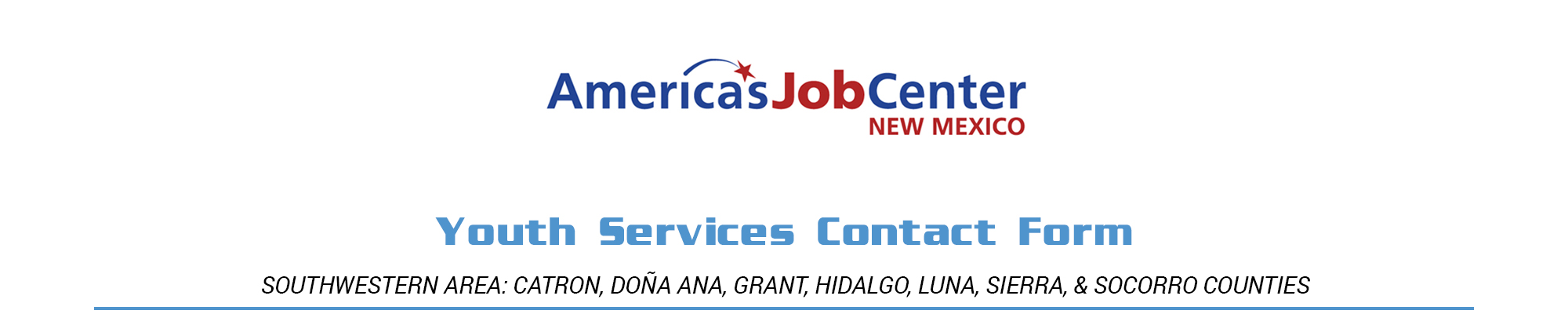 Youth Services Contact Form