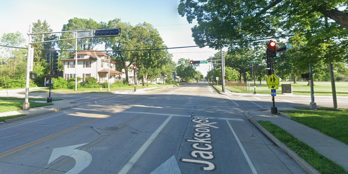 W New York Ave / Jackson St