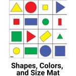 Shapes, Colors, and Size Mat