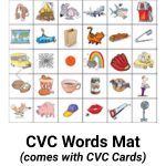 CVC Words Mat